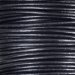 #68 Metallic Gunmetal Round Leather Cord #68 Metallic Gunmetal Round Leather Cord