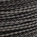 #695 Black and Gray Braided Bolo Cord