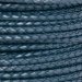 #38 Iris Blue Braided Bolo Cord
