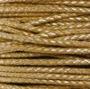 #642 Metallic Gold Braided Bolo Cord