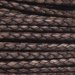 #417 Natural Antique Brown Braided Bolo Cord