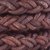 Natural Red Brown Round Braided Bolo Natural Red Brown Round Braided Bolo