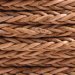 Natural Light Brown Round Braided Square Natural Light Brown Round Braided Square