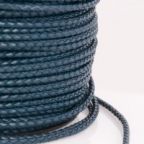 Braided Bolo Cord, 4.0mm, 50 Meter Spool, Solid Color