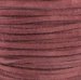 #16 Maroon 3.0mm Split Suede Lace