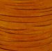 #18 Orange 3.0mm Split Suede Lace