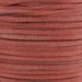 #19 Pink 3.0mm Split Suede Lace