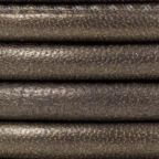 Stitched Nappa Round Leather Cord, 2.5mm, 1 Foot Pack