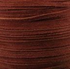 Flat Suede Lace, 2.0mm, 10 Meter Spool