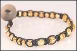 golden Gemstone custom bracelet