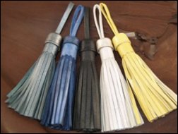 five Custom Manufactured Tassels