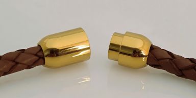 Magnetic Glu-N-Go Endcap, 3.1mm, Gold
