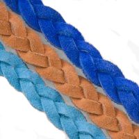 Braided Leather Cord for sale