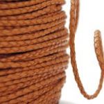 Braided Bolo Cord, 3.0mm, 100 Meter Spool, Solid Color