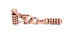 Glu-N-Go End Caps, 2.0mm, Stainless Steel, Copper Finish